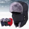 Buy cheap Unisex Outdoor Waterproof Wool Winter Hat For Men Strings Buckle Closure from wholesalers