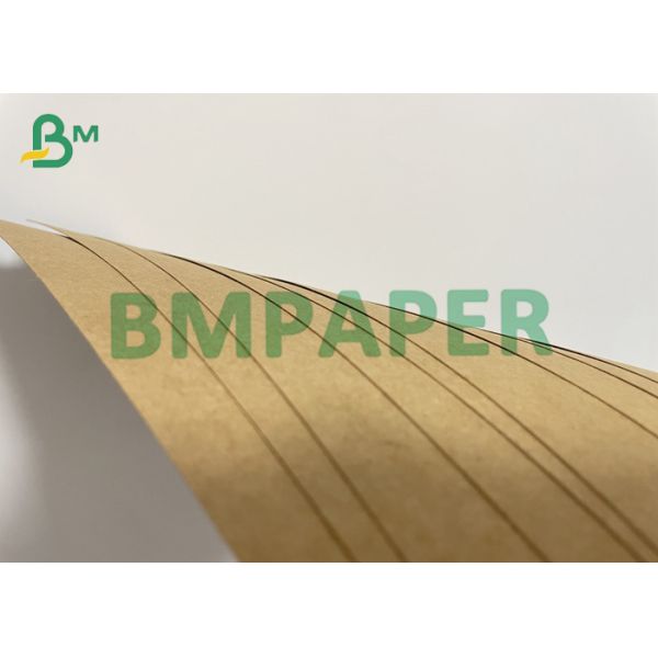 300g 400g Single Side Waterproof PE Coated Kraft Paper To Food Packing Boxes