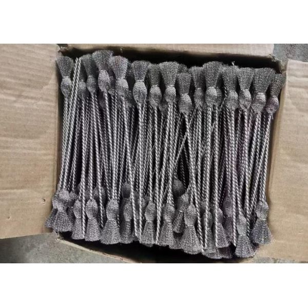 Injector Sleeve Cup Bore Seat Cleaning Brush, Professional Car Fuel Brush With Handle, Stainless Steel Diesel Brush