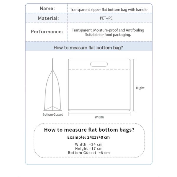 500g Vegetables Resealable Stand Up Pouch Bags Dry Fruits Packaging Pouch Zipper Top