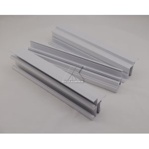 Powder Coating Extrusion Aluminium Sliding Door Profiles T3 Temper