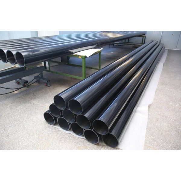 Twill Glossy Carbon Fiber Sailboat Mast 3mm Wall Thickness Epoxy Resin Type