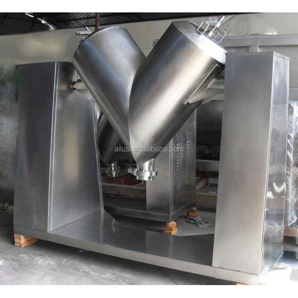 10L V Cone Detergent Mixer and Blender Dry Powder Mixing Machine