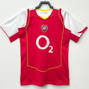 Quality Red Retro Soccer T Shirts White Sleeve Football Retro Jersey for sale