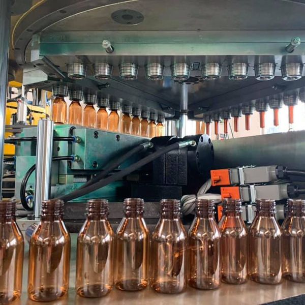 10ml 100ML 4 Cavity Injection Stretch Blow Molding Machine BV