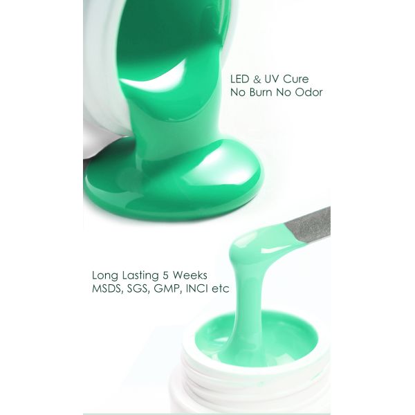 Cure time LED Lamp 30s Pure Glitter UV Gel Nail Polish Set Soak Off DIY Paint Nails Design Custom Nail Art Painting Gel