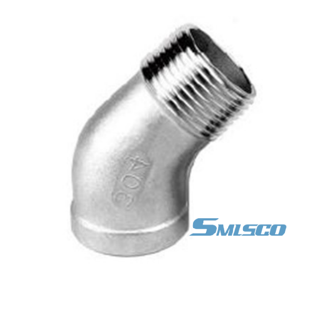 Quality 316 Stainless Steel Casting Street Elbow 1 NPT Threaded for sale