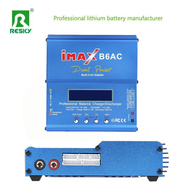 Imaxb6AC RC Balance Charger 80W 6A for Ni-MH Ni-CD LiFePO4 RC Drone Battery
