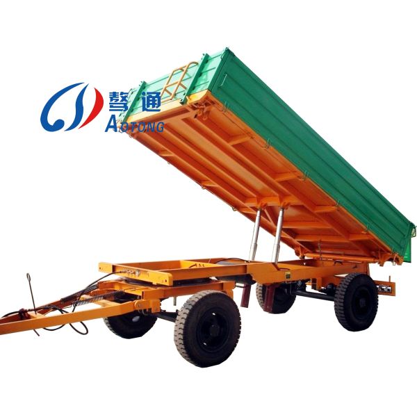 13 Tons Loading Full Trailer for Farm Land Harvesting and Road Train Fleet Fleet