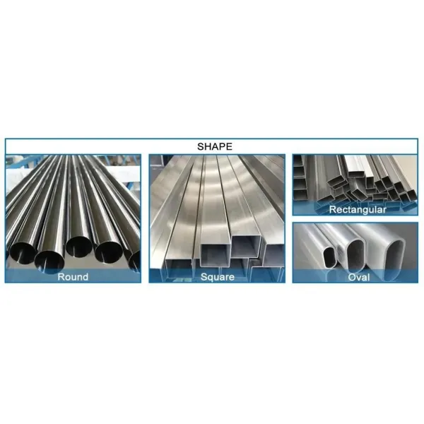 Customised 304 316 201 321 2205 Stainless Steel Cold Rolled Tube For Automobile Manufacturing