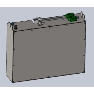 Quality 25.6V 210Ah Excavator Battery Lithium Battery 700mmx170mmx564mm for sale