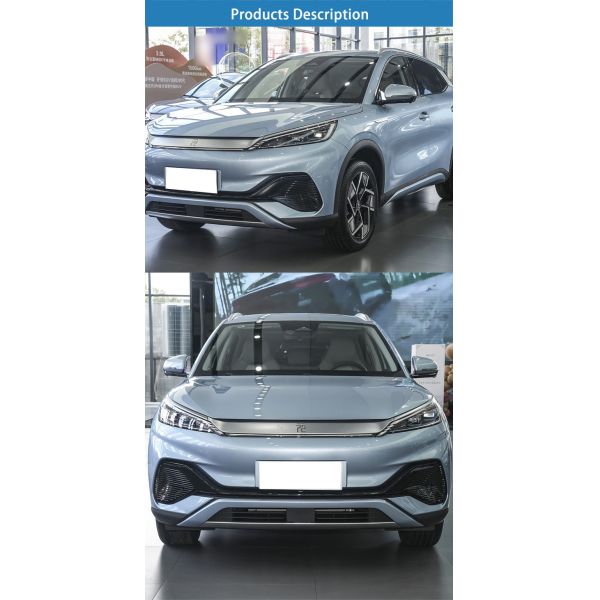 2024 BYD Yuan Plus EV Electric Car Dark Interior 510km Range and No Sunroof for 's Auto Market