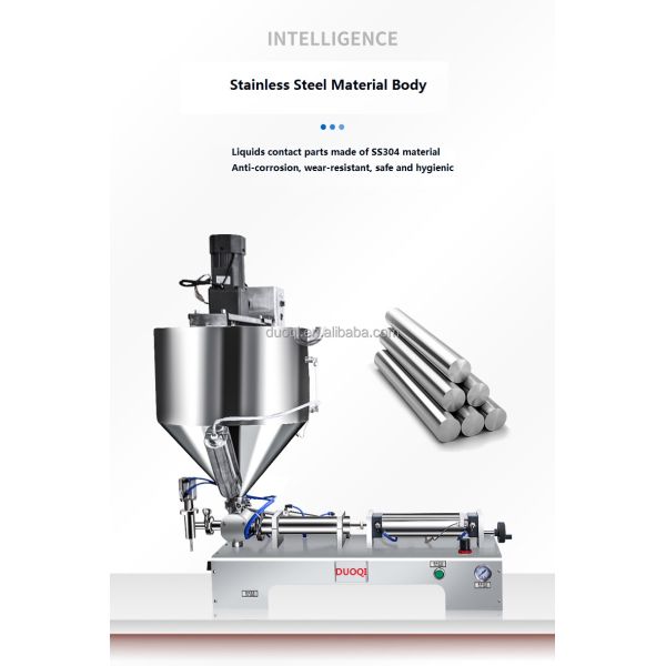 High Loadcell Liquid Detergent Filling Machine 1330mm Length Smooth Operation