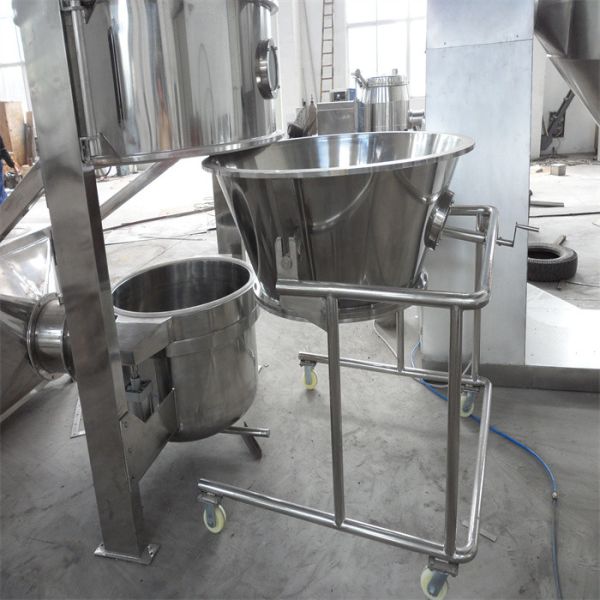 Pharmaceutical Lab Use Mini Fluid Dry Bed Granulator Vertical Fluidized Bed Dryer