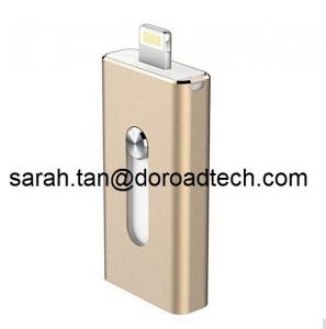 China 3 in 1 Plug and Play High Quality Real Capacity OTG USB Flash Drive for iPhone iPad iPod on sale
