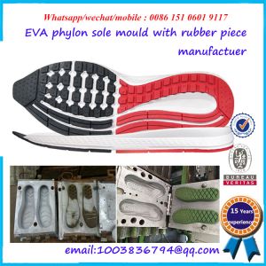 PCU PVC Outsole Mold Durable Plastic Injection Shoe Mould Maker