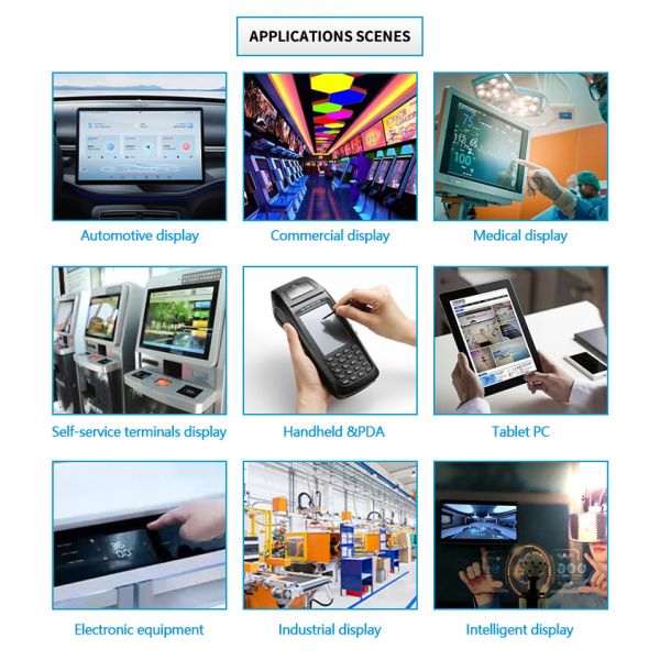 TM070RDH24 7.0 Inch 800*480 TFT-LCD Display Screen