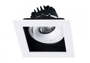 Quality Square Shape 7W Anti Glare LED COB Downlight With Adjustable Beam Angle for sale