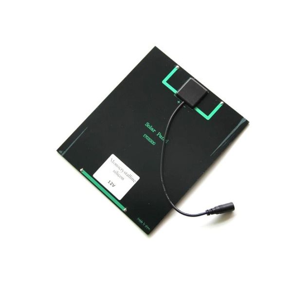 3W 12V Monocrystalline Silicon Solar Panels / DIY Solar Charger DC Output