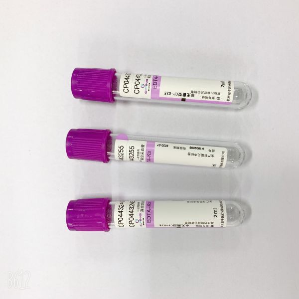 Buy EDTA K2 / K3 Lavender Top Blood Tube CE ISO 13458 Certificated at wholesale prices