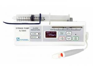 Quality Medical Portable Single - Use Syringe Pump Infusion Rate 1~99mm / hr Using 3 AA Batteries for sale