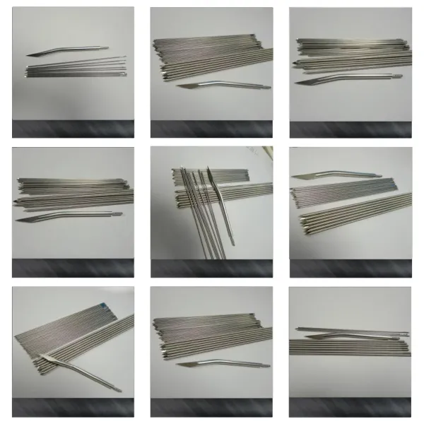 Tainless Steel Double-Edged Needle Three-Edged Needle