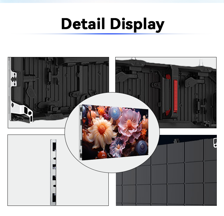 LED Display Screen Advertising for Truckfull Color LED Video Wall HD Event COB Stage LED Display Screen