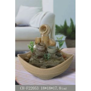 Bamboo Cups Indoor Fountains And Waterfalls