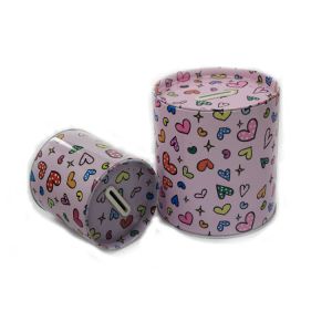 custom metal saving bank tin cans