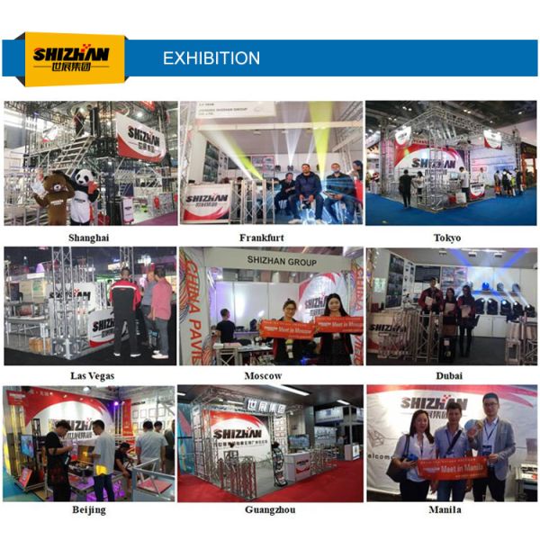 Performance Steel Roof aluminum truss stage light frame 600*760mm