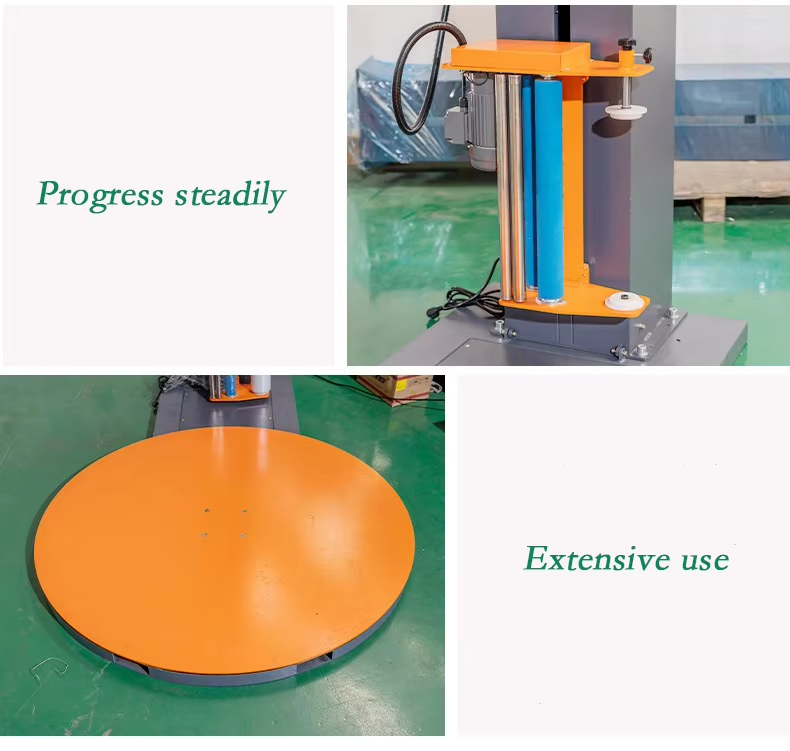2000kgs Industrial Stretch Wrap Machine Automatic Shrink Wrap Machine For Pallets 1