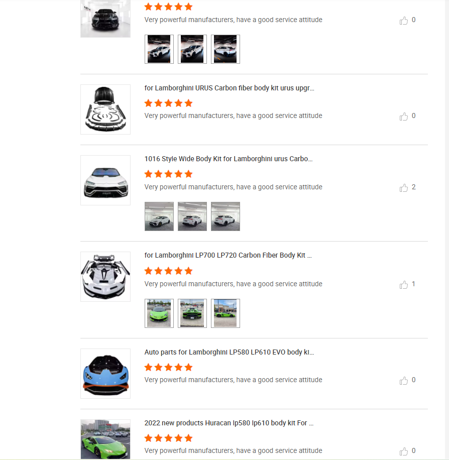 Aston Martin DB11 Carbon Fiber Body Kit DB11 mansory style front and rear bumper side skirt fender hood spoiler