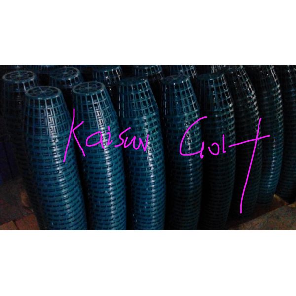 golf basket , plastic golf basket , green plastic golf basket