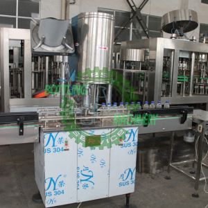 1500BPH Drinking Water 0-2L PET Auto Bottle Filling Machine