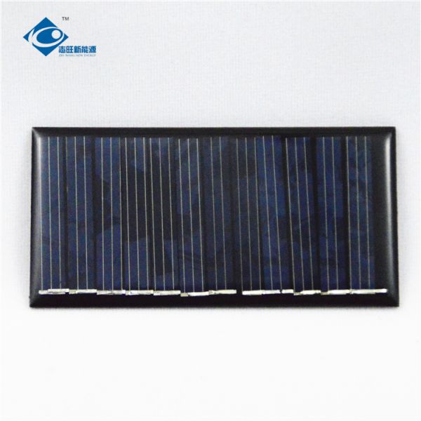 0.5W EPOXY Silicon Solar PV Module 17%-19% Optimized Cell Efficiency ZW-88545 transparent solar dancing toys