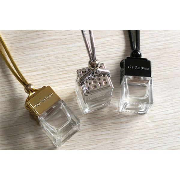 OEM Transparent Empty Perfume Glass Bottle Hot Stamping