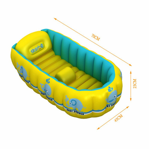 Folding Portable Inflatable Baby Bathtub,Children Washbowl Tub,Baby Swimming Pool