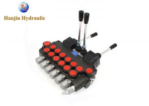 Quality Joystick Tractor Loader 6 Spools 11gpm Monoblock Hydraulic Directional Control Valve Sae Ports for sale