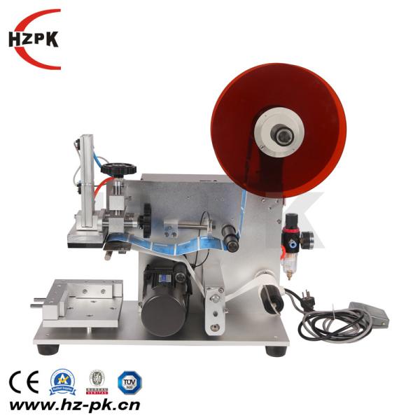 Semi - Auto Flat Labeler Machine With Coder For Bag / Box / Book High Performanc