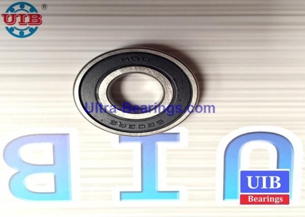 Buy P0 P6 Sealed Precision Ball Bearing , Chrome Steel Conveyor Roller Bearings at wholesale prices
