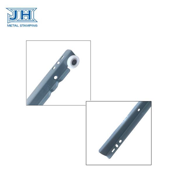 Custom Powder Coating Window and Door Hardware Stamping parts with plastic pulley