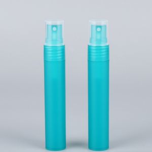 Quality Blue Polypropylene Pen Perfume Spray Bottle 10ml Prevent Liquid Leakage for sale
