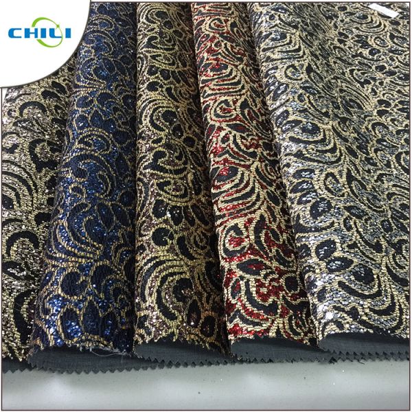 New Flocking Fashion Pu Leather For Mesh Glitter shoe Leather