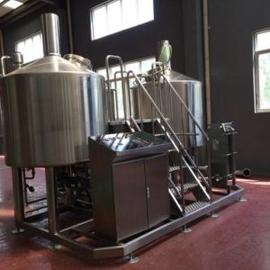 Turnkey Brewery Equipment 3 Vessel Brewhouse SS Brewing Equipment 20Bbl