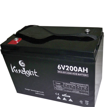 Agm Deep Cycle Gel Battery 6v 200ah Lead Acid Vrla Battery For Solar System