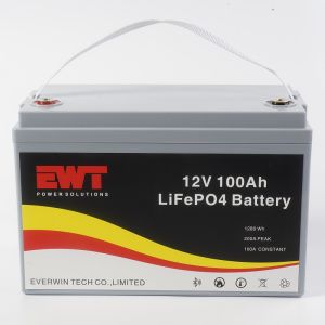 Lifepo4 12V 100Ah Factory Rack Battery Pack With BMS