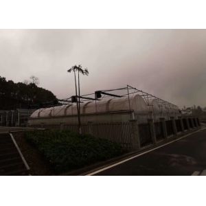 Agriculture Plastic Film Greenhouse With Inside Shading And Insulation