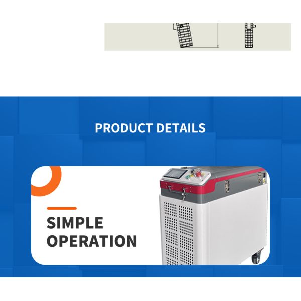 Multifunction Pulse Laser Cleaning Machine 300w 1000w Fiber Laser Metal Cleaner Machine