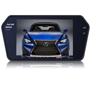 Quality 1080P dual camera Car DVR rearview mirror camera 7.0&quot; with Bluetooth and MP5 for sale