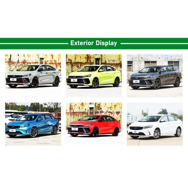 2023 2024 Geely Binrui 1.4 T CVT SUV 0km Used Car Left Hand Drive Curb Weight 1000kg-2000kg 4605*1878*1643mm Geely Cars